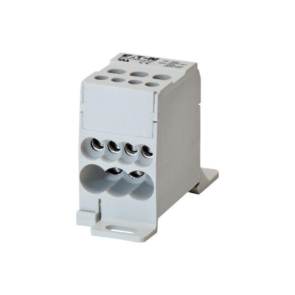 Terminal block, 1 pole, 80 A, 6 output terminals, ALU image 3