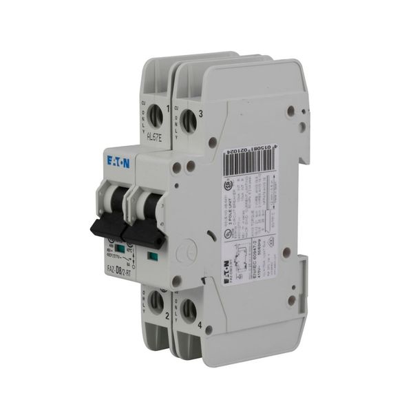 Miniature circuit breaker (MCB), 5 A, 2p, characteristic: D image 22