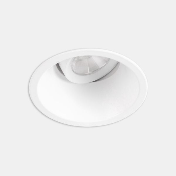 Downlight Play High Visual Confort Round Adjustable 12.5W TW 2700K-6500K CRI 90 44.4º DALI DT8 White IP23 1053lm image 1