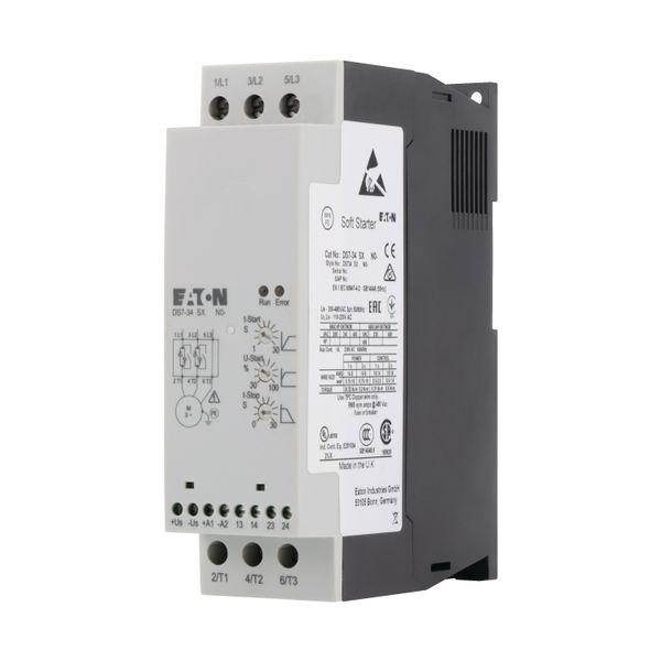 Soft starter, 24 A, 200 - 480 V AC, Us= 110 - 230 V AC, Frame size FS2 image 9