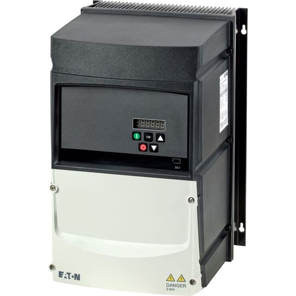Variable frequency drive, 400 V AC, 3-phase, 30 A, 15 kW, IP66/NEMA 4X, Radio interference suppression filter, Brake chopper, 7-digital display assemb image 22