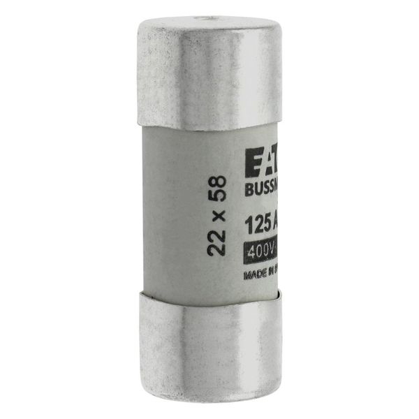 Fuse-link, LV, 125 A, AC 400 V, 22 x 58 mm, gL/gG, IEC, with striker image 21