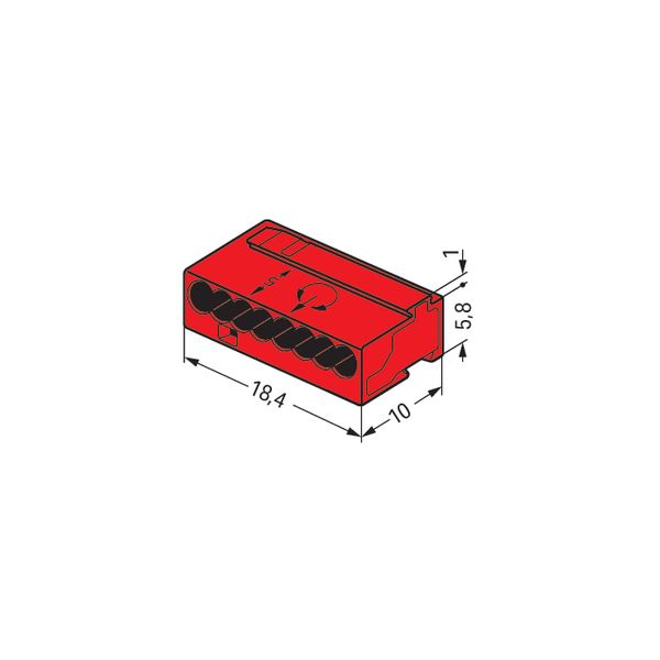 MICRO PUSH WIRE® connector for junction boxes for solid conductors 0.8 image 6