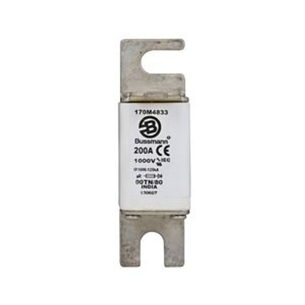 Fuse-link, high speed, 200 A, AC 1000 V, size 00, 30 x 47 x 98 mm, aR, DIN, IEC, type T indicator image 5