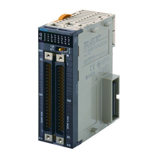 Digital I/O unit, 32 x 24 VDC inputs, 32 x transistor outputs, NPN, 0. image 3