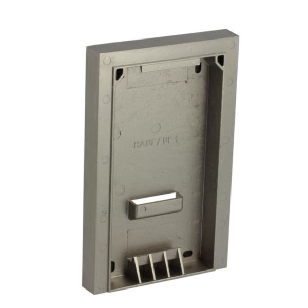 Housing for surface mounting of compact coded keypad - silver finish image 1