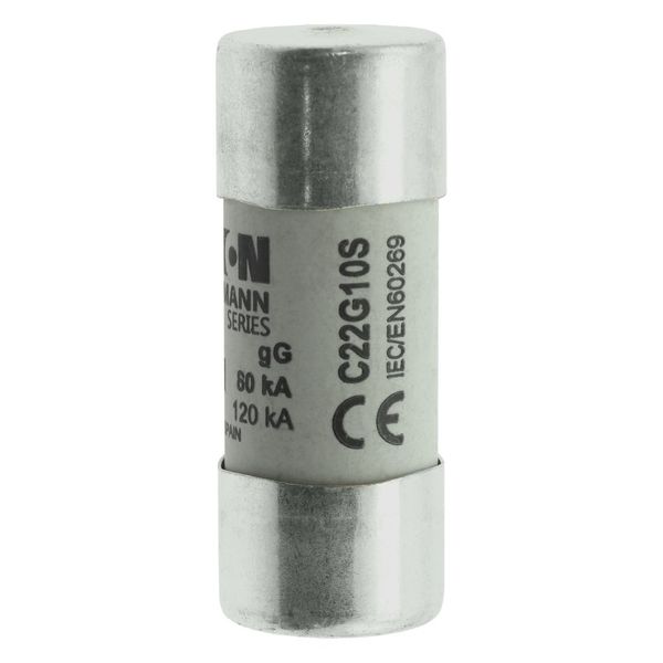 Fuse-link, LV, 10 A, AC 690 V, 22 x 58 mm, gL/gG, IEC, with striker image 19