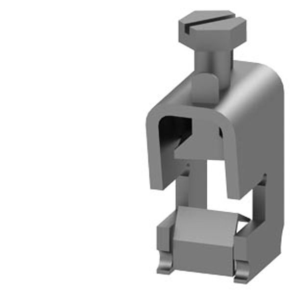 8US1921-2BD00 Busbar system, accessories Busbar center-to-center spacing 40, 60 mm Connection terminal Bar thickness: 10 mm+TT profile 16-70 mm2 image 1