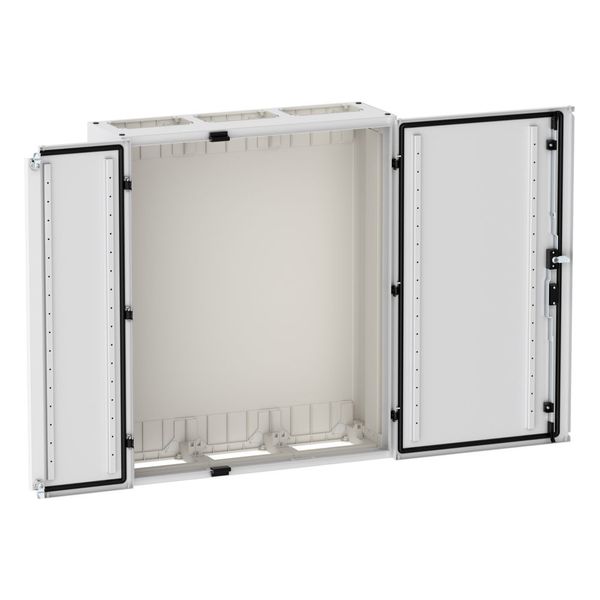 Wall-mounted enclosure EMC2 empty, IP55, protection class II, HxWxD=950x800x270mm, white (RAL 9016) image 9