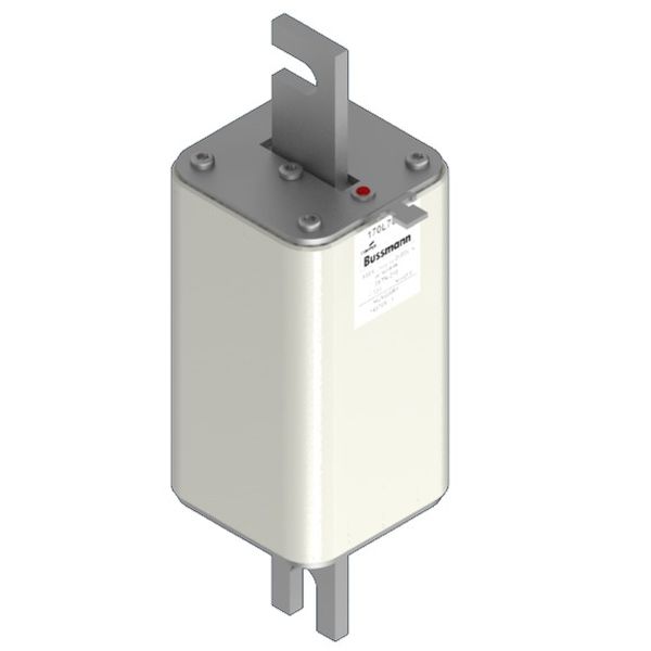 Fuse-link, high speed, 450 A, AC 2500 V, Size 3, 76 x 92 x 183 mm, aR, IEC, single indicator image 2