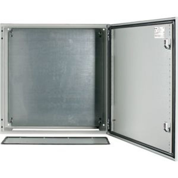 Wall enclosure with mounting plate, HxWxD=600x600x200mm image 4