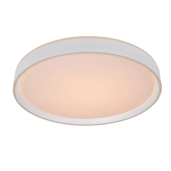 Lucide NURIA - Flush ceiling light - Ø 50 cm - LED Dim. - 1x36W 2700K - 3 StepDim - White image 1