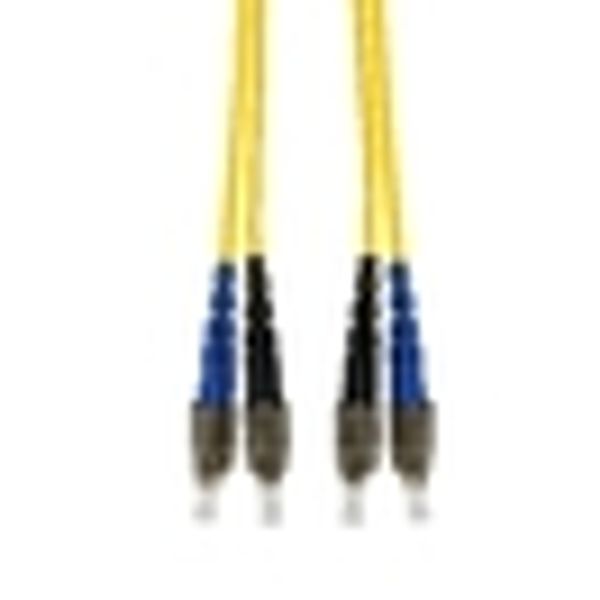 FO Patchcord Duplex FC/FC, 9/125æm OS2, LS0H-3, yellow, 5.0m image 3