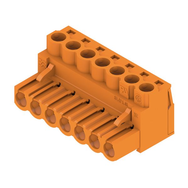 PCB plug-in connector (wire connection), 5.08 mm, Number of poles: 7,  image 4