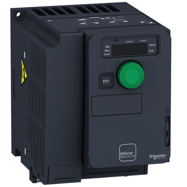 variable speed drive, ATV320, 1.1 kW, 200…240 V, 3 phases, compact image 1