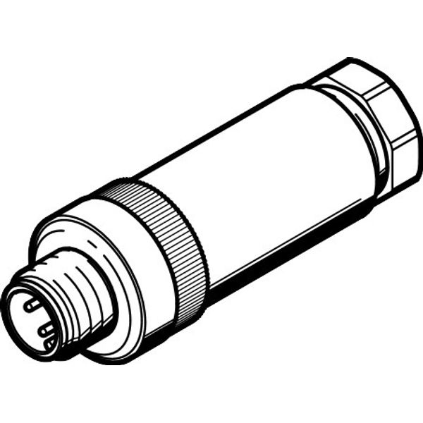 NECU-S-M12G4-P2-IS Plug image 1