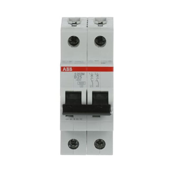 S202M-B25 Miniature Circuit Breaker - 2P - B - 25 A image 6