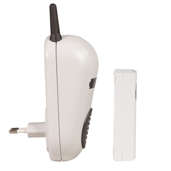 Wireless doorbell with hermetic push button 230V range 100m type: DRS-982K image 3