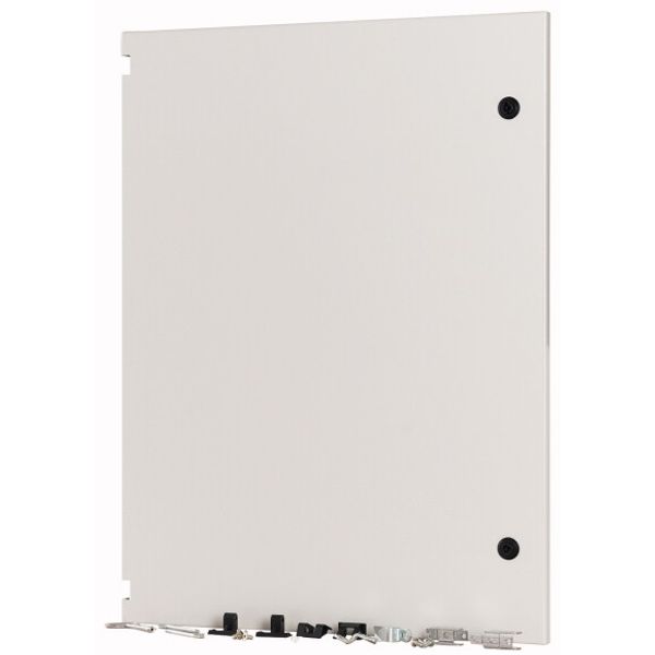 Section wide door, closed, HxW=800x600mm, IP55, grey image 1