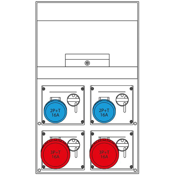 PORTABLE DISTRIBUTION ASSEMBLY DOMINO image 1