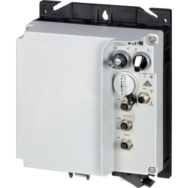 Reversing starter, 6.6 A, Sensor input 2, Actuator output 1, 400/480 V AC, AS-Interface®, S-7.4 for 31 modules, HAN Q5 image 19