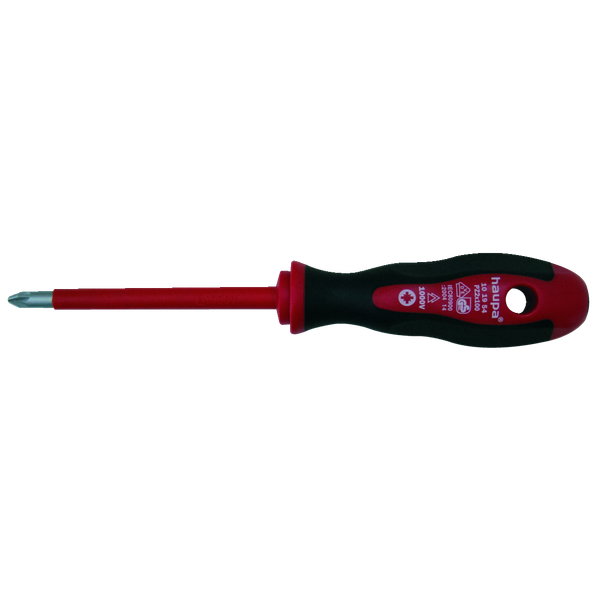 Screwdriver cross PZ 0x60mm L 165mm VDE 1000V 2C handle image 2