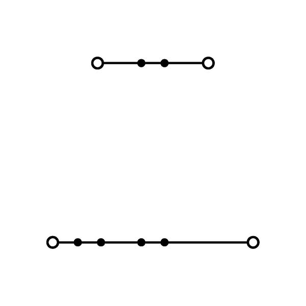 Double-deck terminal block Through/through terminal block same profile image 3