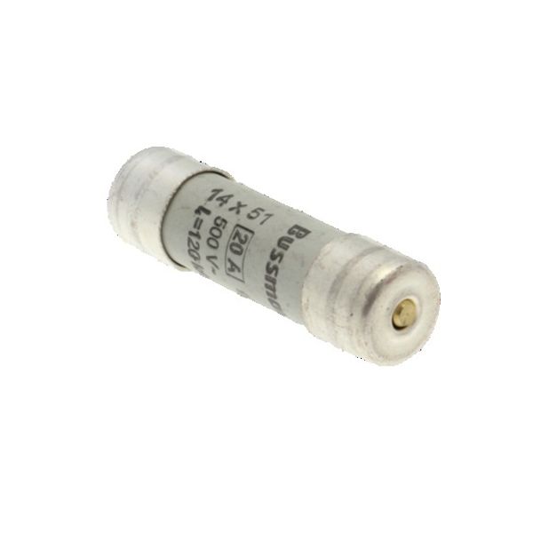 Fuse-link, LV, 20 A, AC 500 V, 14 x 51 mm, gL/gG, IEC, with striker image 2