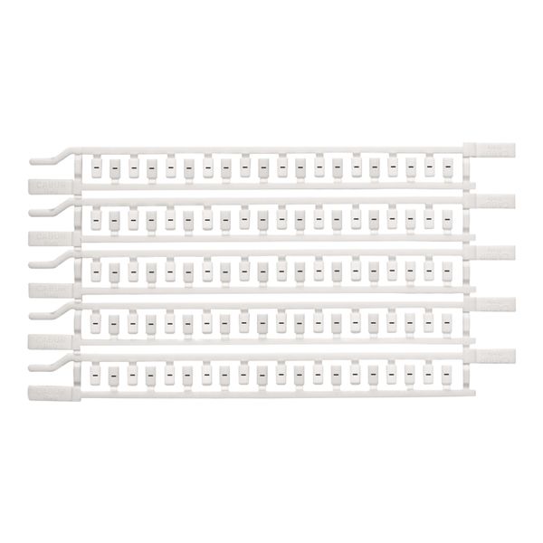 Marking tags Dekafix DY 5 printed with "-" (50 times) image 1