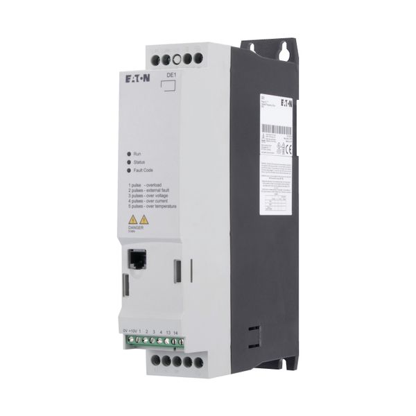 Variable speed starters, Rated operational voltage 400 V AC, 3-phase, Ie 3.6 A, 1.5 kW, 2 HP, Radio interference suppression filter image 3