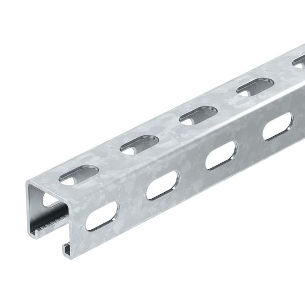 MS4141PP1000FS MS4141 mounting rail, slot 22 mm, FS, side perforation image 1