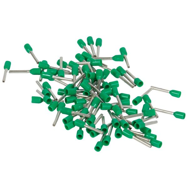 Ferrules Starfix - simples individuals - cross section 0.34 mm² - green image 1