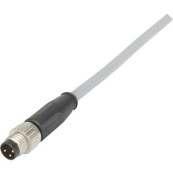 M8 Cable Assembly 3-poles st/- m/- 1,5m image 1