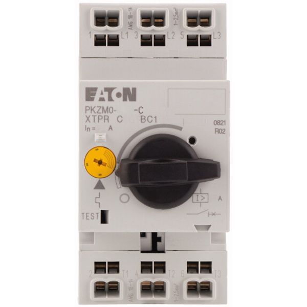 Motor-protective circuit-breaker, 3p, Ir=0.4-0.63A, spring clamp connection image 2