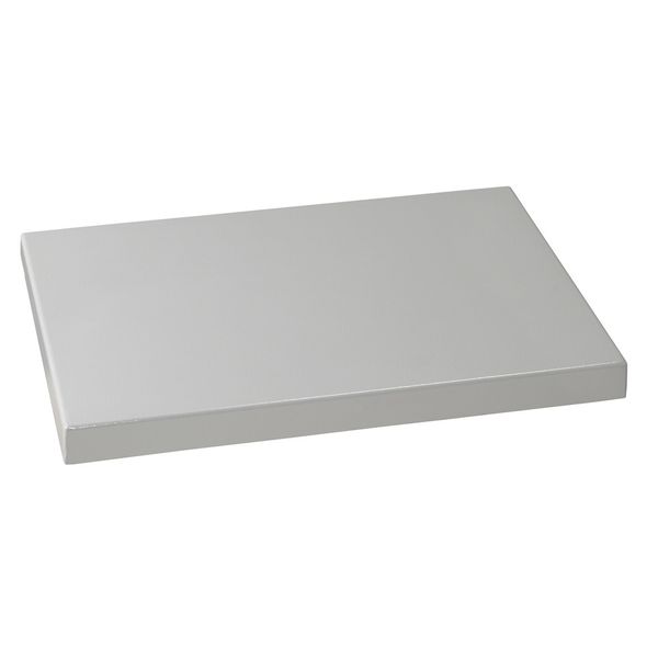 Roof for Atlantic metal cabinet - steel - width 500 mm  x depth 250 mm - RAL7035 image 1