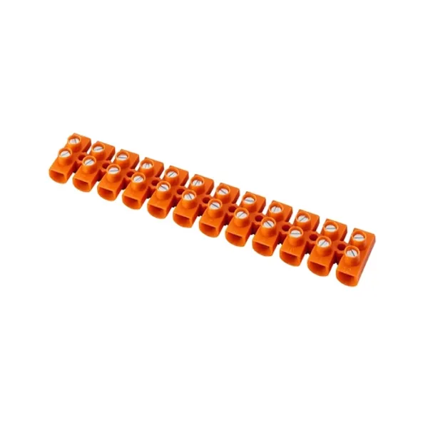 Thermoplastic connector strip LTF12-6.0 orange image 1