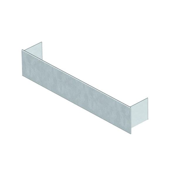 SES 19037  End closing part, 190x37mm, Steel, St, strip galvanized, DIN EN 10346 image 1