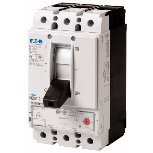 Circuit-breaker, 3p, 18A, short-circuit protective device image 1