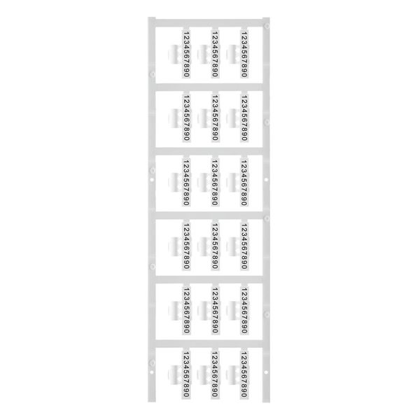 Cable coding system, 1.5 - 2.5 mm, 5.8 mm, Printed characters: Based o image 1