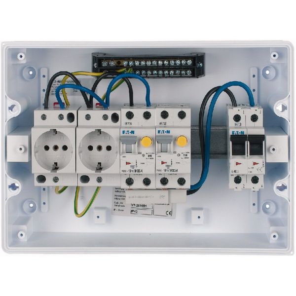 PV DBO 1-phase, 2x RCBO 1x HS 2x socket image 11