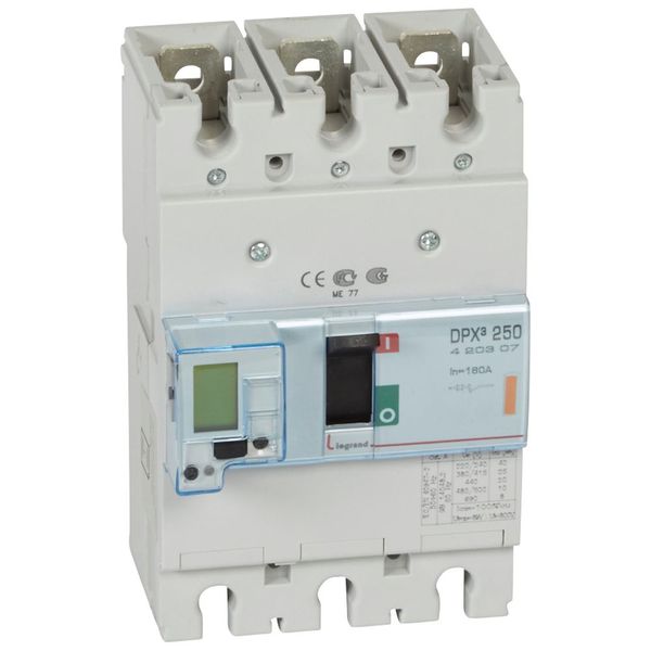 MCCB electronic release - DPX³ 250 - Icu 25 kA - 400 V~ - 3P - 160 A image 2