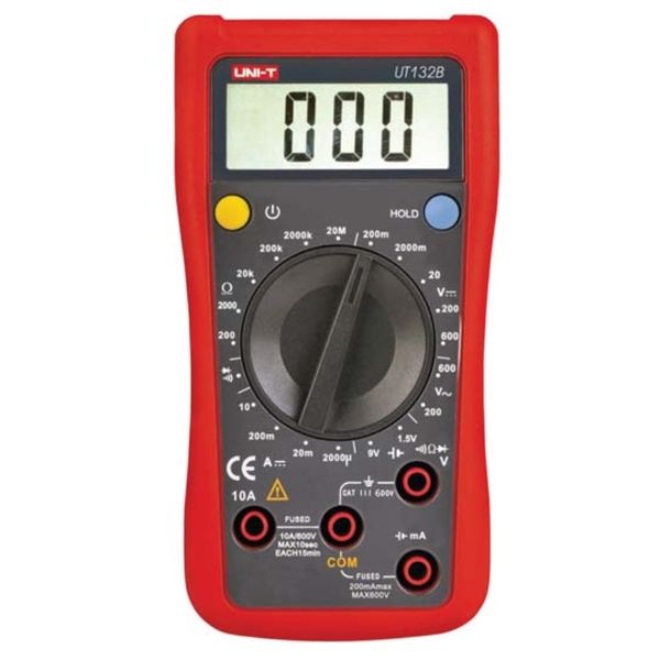 Multimeter UT132B CATIII capacitance, diode UNI-T image 2