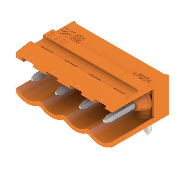 PCB plug-in connector (board connection), 5.00 mm, Number of poles: 4, image 2