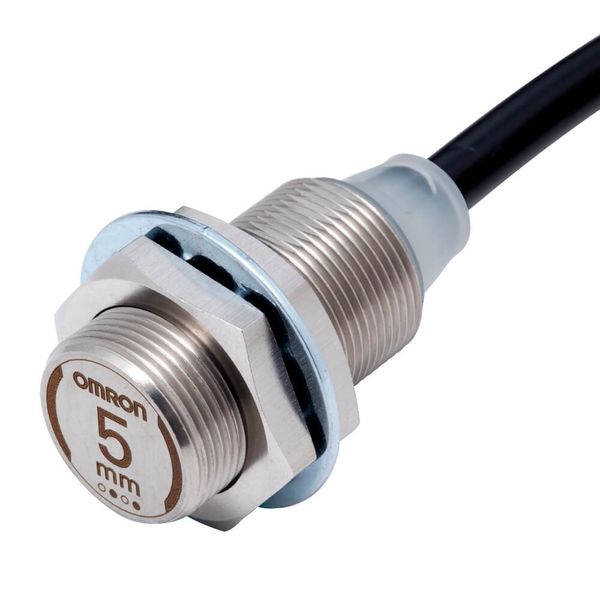 Proximity sensor, inductive, full metal stainless steel 303 M18, shiel E2EW0130G image 2