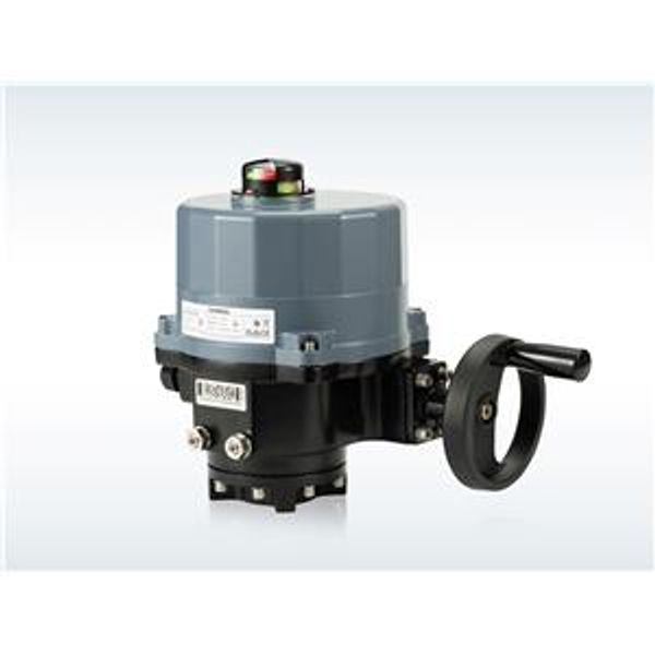 SQL361E100 - Electromotoric actuator, 100 Nm, 90°, AC 230 V, DC 0...10 V, 4...20 mA control signal image 1