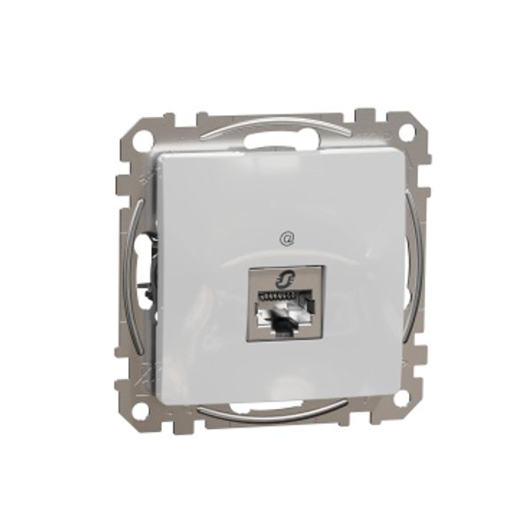 DATA Outlet CAT 5E STP, Sedna Design & Elements, RJ45, Aluminium image 4