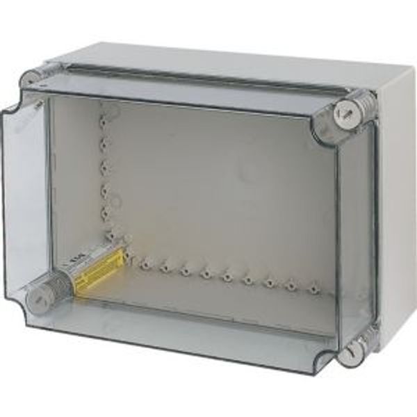 Insulated enclosure, smooth sides, HxWxD=250x375x225mm, NA type image 2