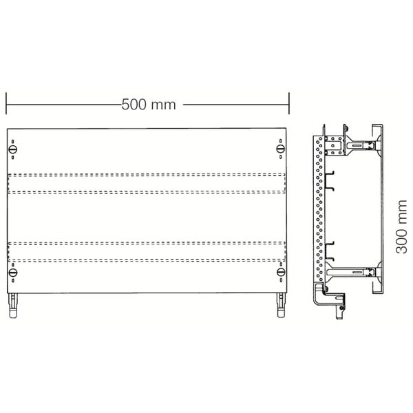 ED62KA DIN rail for terminals horizontal 300 mm x 500 mm x 200 mm , 000 , 2 image 6