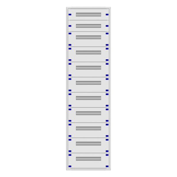 Distribution board insert KVN 60mm, 2-42K, 11-rows image 1