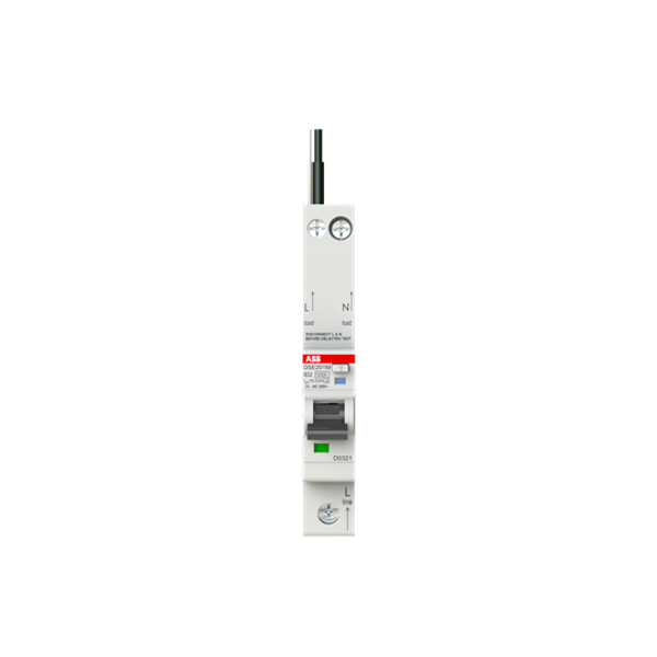 DSE201 M B32 AC30 - N Black Residual Current Circuit Breaker with Overcurrent Protection image 3